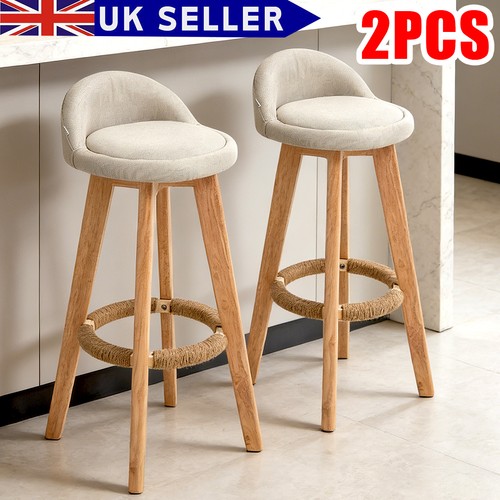 2pcs low back bar - stools, chair