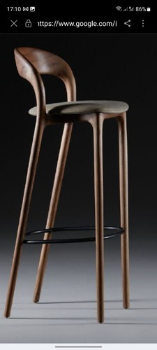 Neva bar chair - neva, walnut