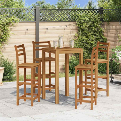 Bar stools set 2pc - , solid