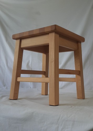 Handmade solid beech wood - handmade, step