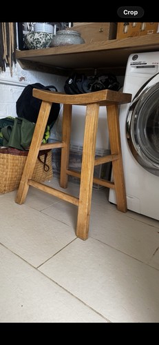 Bar stools solid oak - bar,