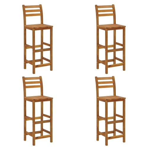 Wooden bar stools - bar, set