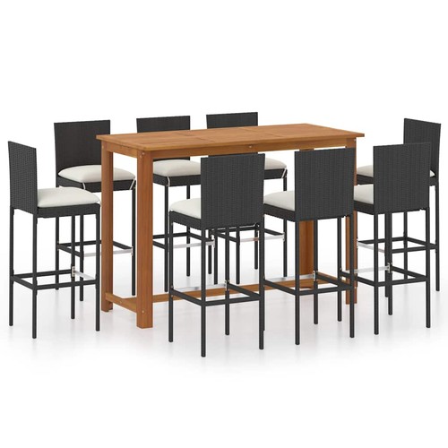 Garden bar set with - bar, cushions