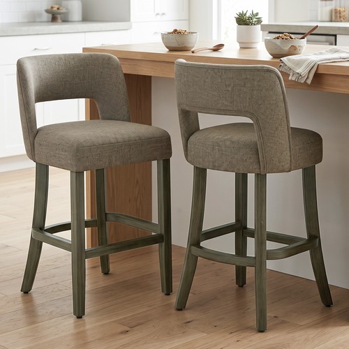 Bar stools set with - of, 2