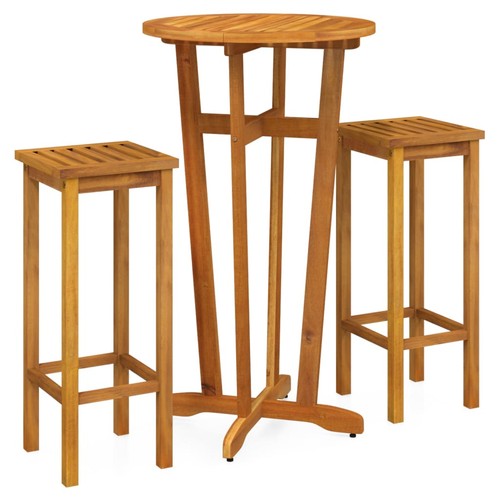 Solid wood acacia - acacia, set
